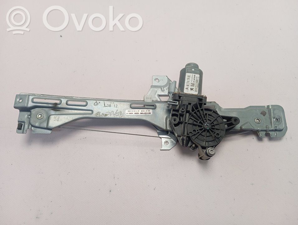 Citroen C-Elysée Takaoven ikkunan nostin moottorilla 