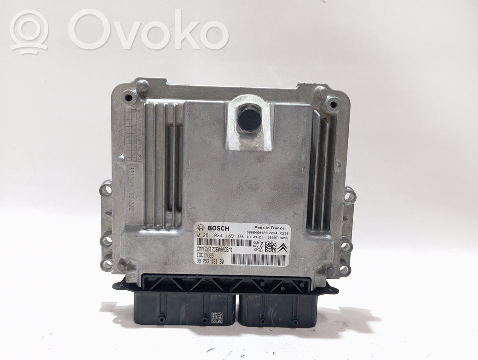 Citroen Berlingo Motorsteuergerät/-modul 