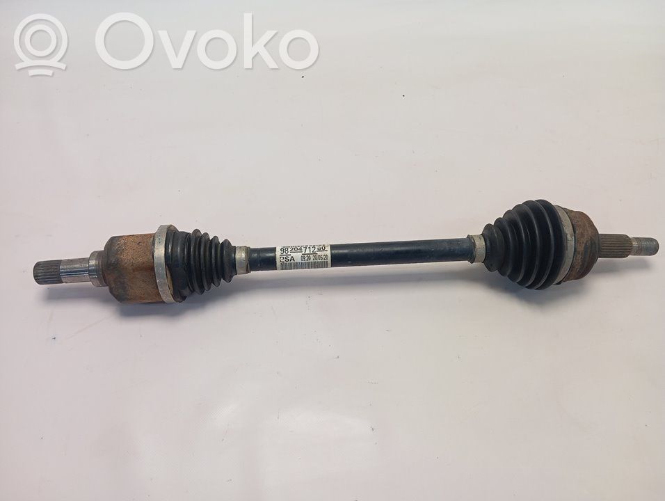 Eje de transmisión delantero   9820471280,1610205580