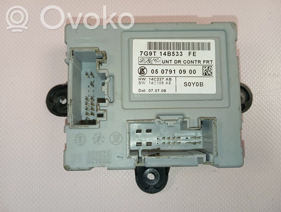 Alte unități/module de control   7G9T14B533FE