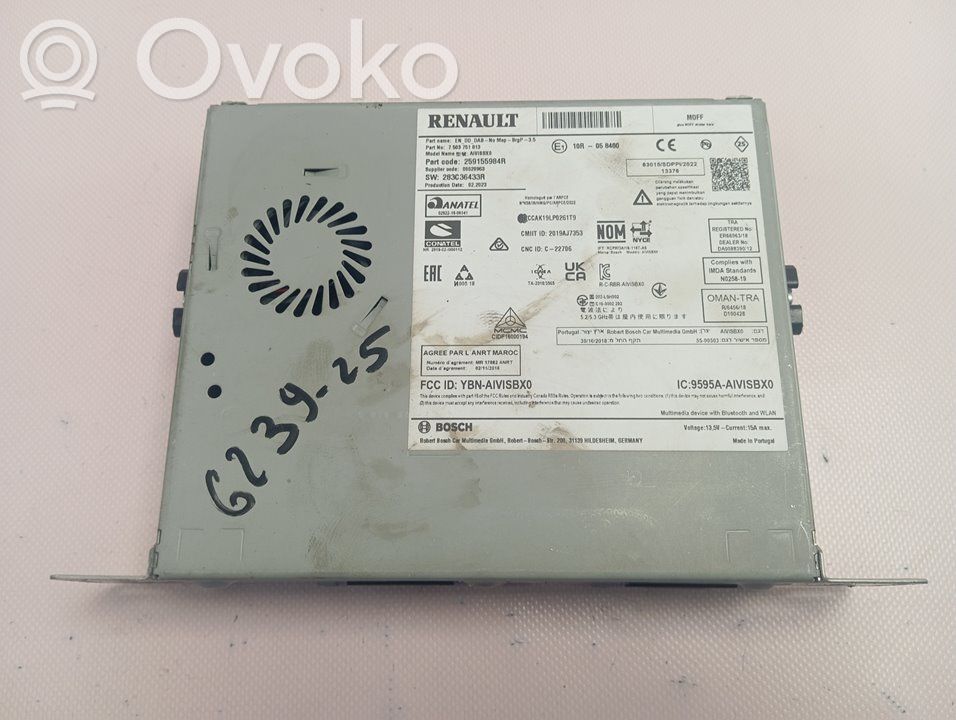 Renault Megane IV HiFi Audio sound control unit 