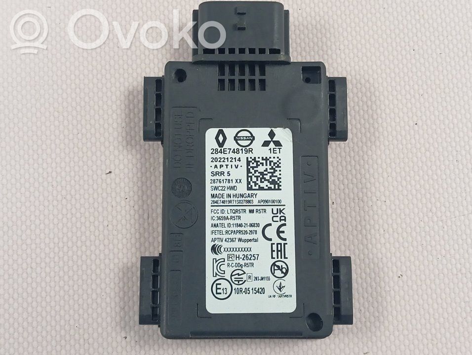 Otras unidades de control/módulos   284E74819R