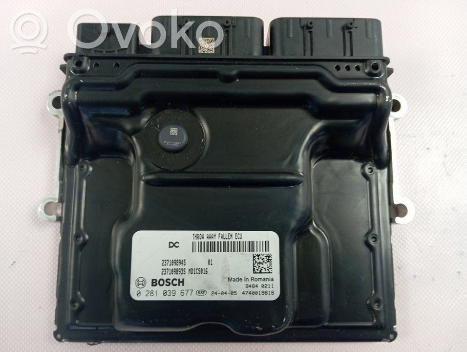 Renault Kangoo III Engine control unit/module 
