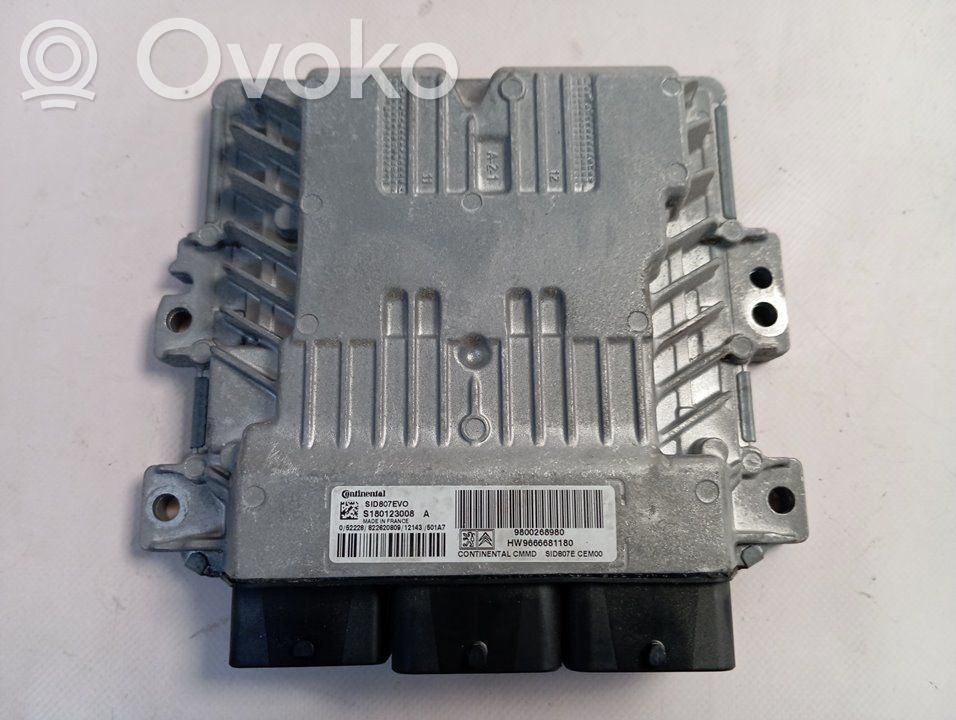 Citroen C4 II Engine control unit/module 