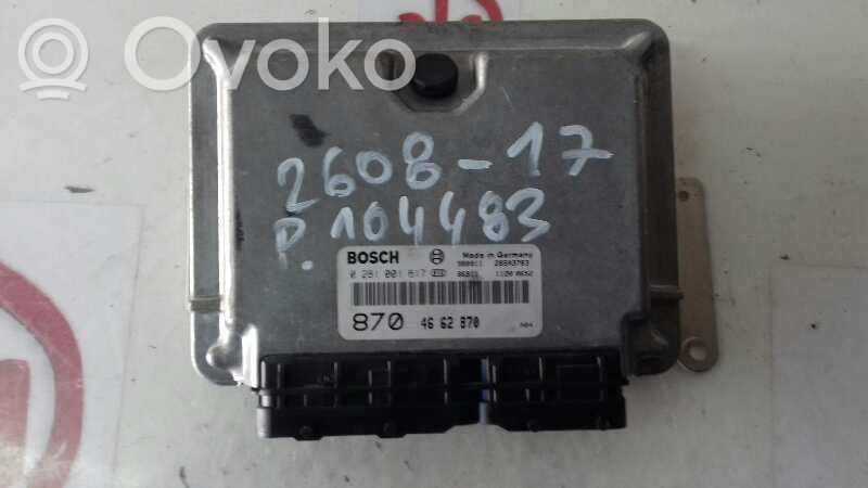 Engine control unit/module   0281001617