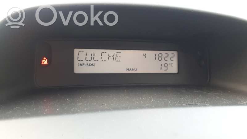 Renault Megane II Head up display screen 