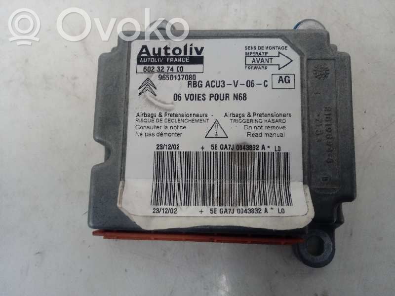 Citroen Xsara Airbag control unit/module 