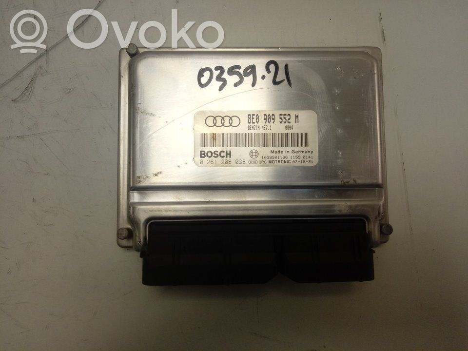 Audi A4 S4 B6 8E 8H Engine control unit/module 