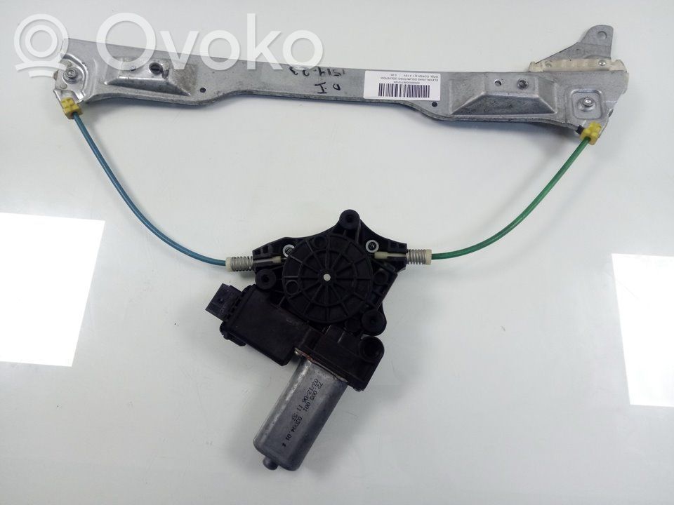 Opel Corsa D Regulador manual de la ventanilla delantera 