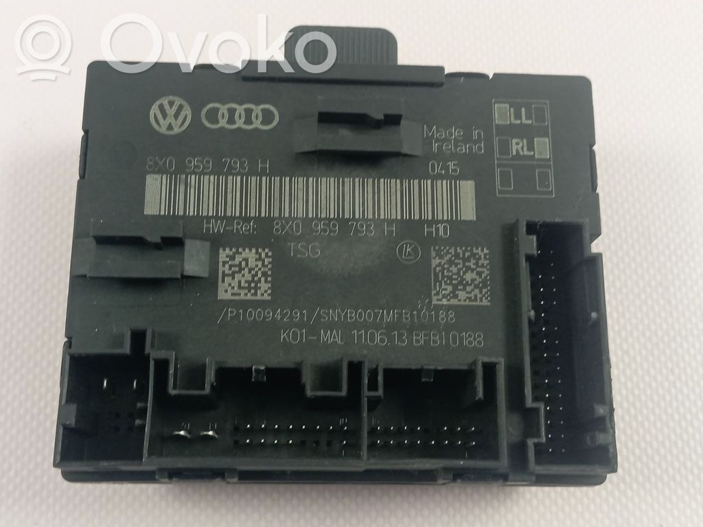 Autres unités de commande / modules   8X0959793H