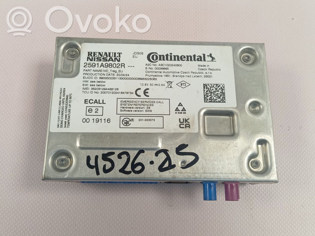 Renault Clio IV Other control units/modules 