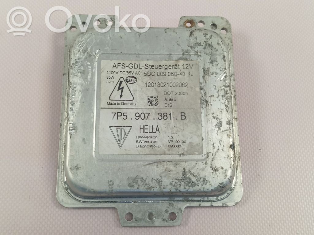 Xenon control unit/module   95861838101,7P5907381B
