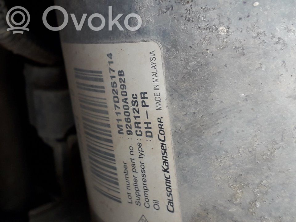 Dacia Sandero II Air conditioning (A/C) compressor (pump) 