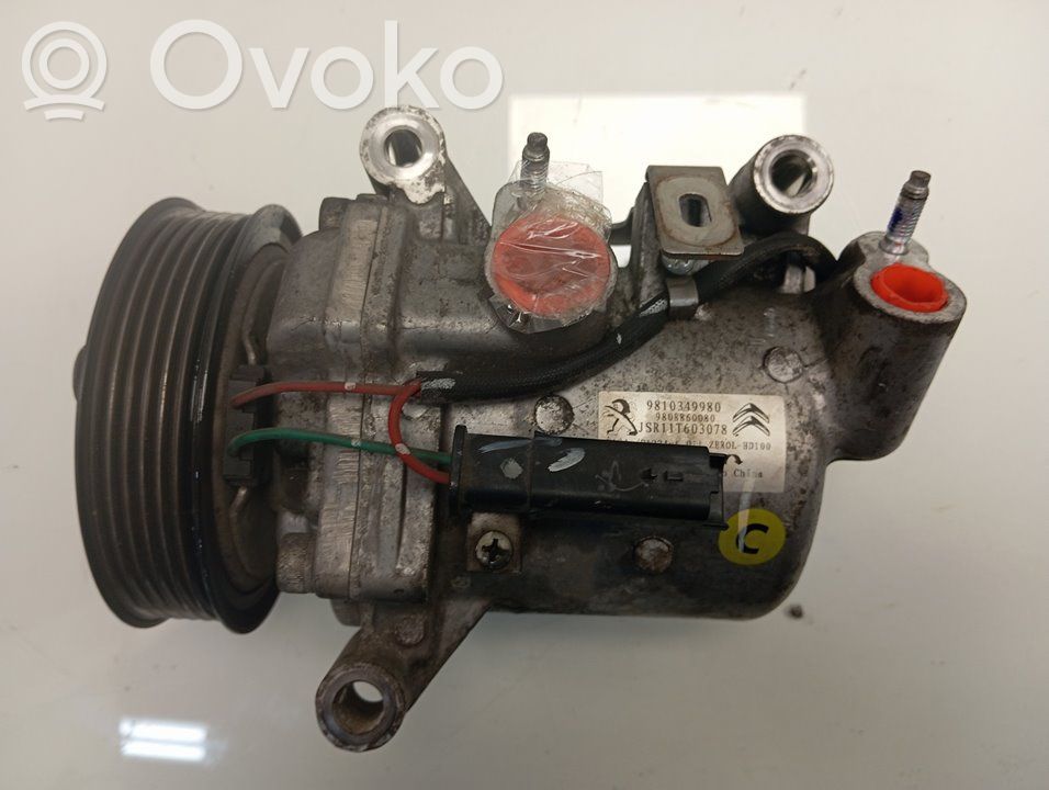 Compresor (pompă) aer condiționat (A/C)   9810349980