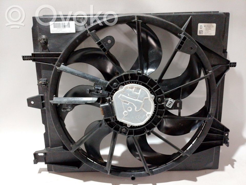 Nissan Qashqai J12 Elektrinis radiatorių ventiliatorius 