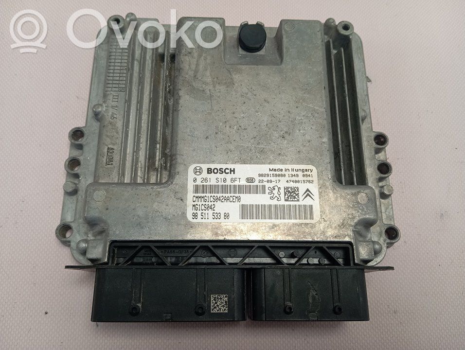 Peugeot 3008 II Engine control unit/module 