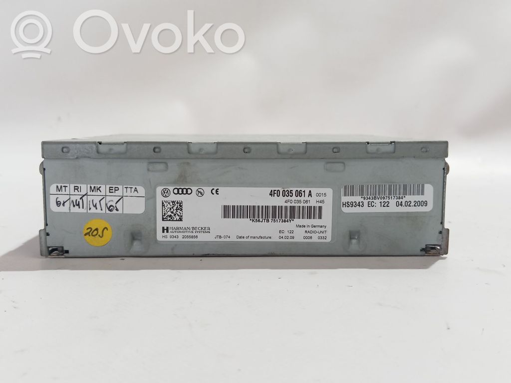 Audi A5 Sportback 8TA Moduł / Sterownik dziku audio HiFi 