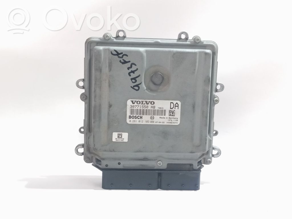 Unidad de control/módulo del motor   36002593,0281012103,30771550AB