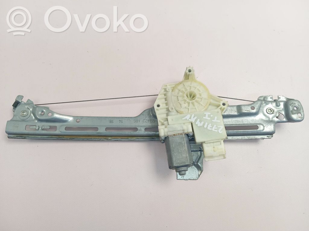 Peugeot 308 Mechanizm podnoszenia szyby tylnej bez silnika 