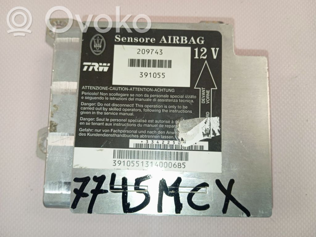 Maserati Quattroporte Airbagsteuergerät