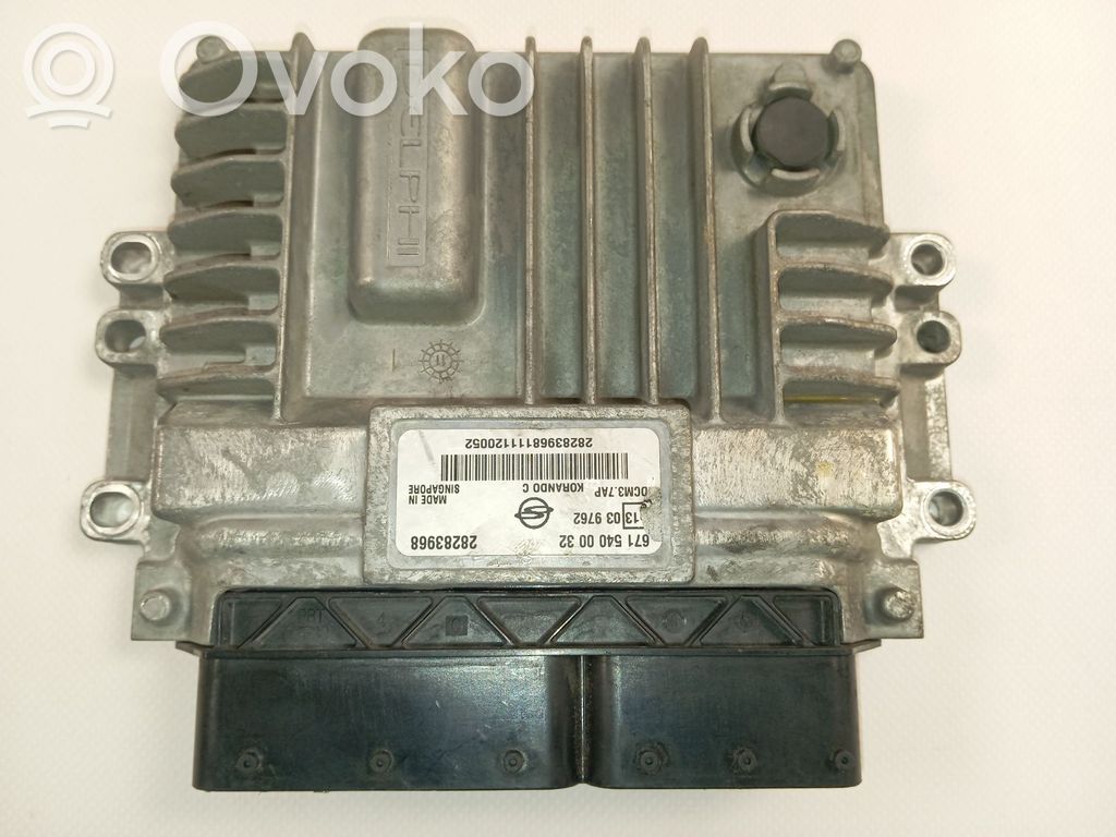 SsangYong Korando Engine control unit/module 