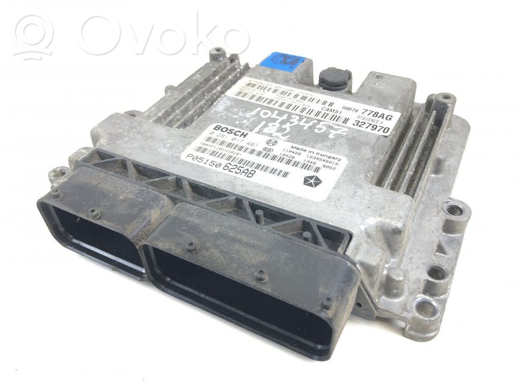 Engine control unit/module   0281018384,5150625AC,5150625AA,0281017461,05150625AA,05150625AB,05150625AC,5150625AB,68079778AG,P05150625AB