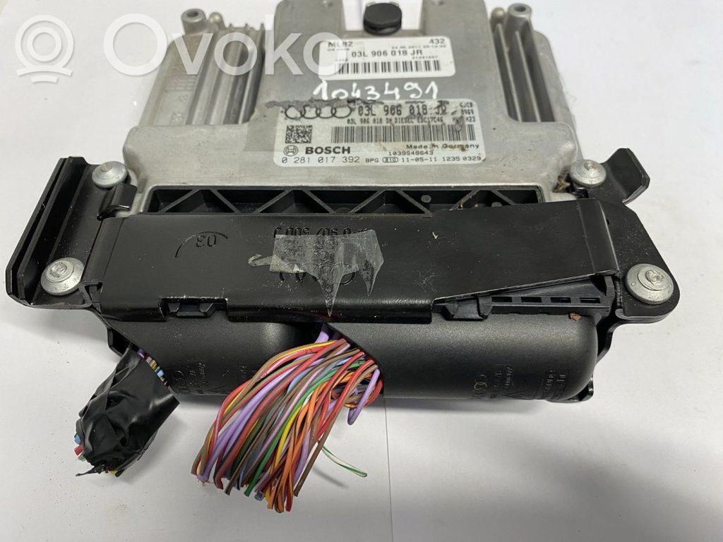 Audi A4 S4 B8 8K Unidad de control/módulo del motor 