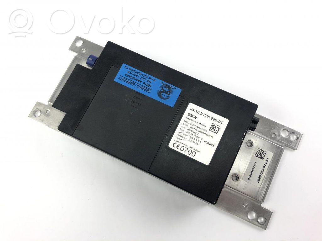 BMW 5 F10 F11 Sterownik / Moduł sterujący telefonem 