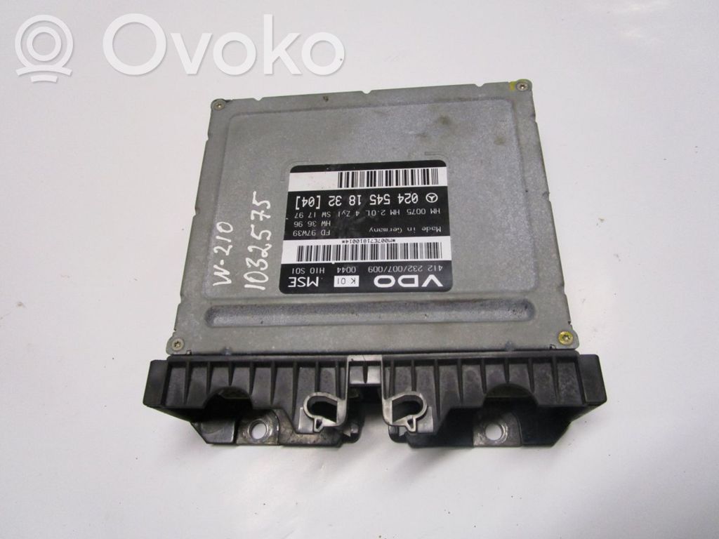 Mercedes-Benz E W210 Engine control unit/module 