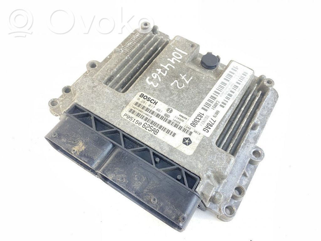 Jeep Grand Cherokee Engine control unit/module 