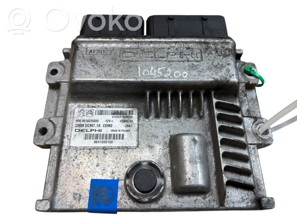 Toyota Proace Engine control unit/module 