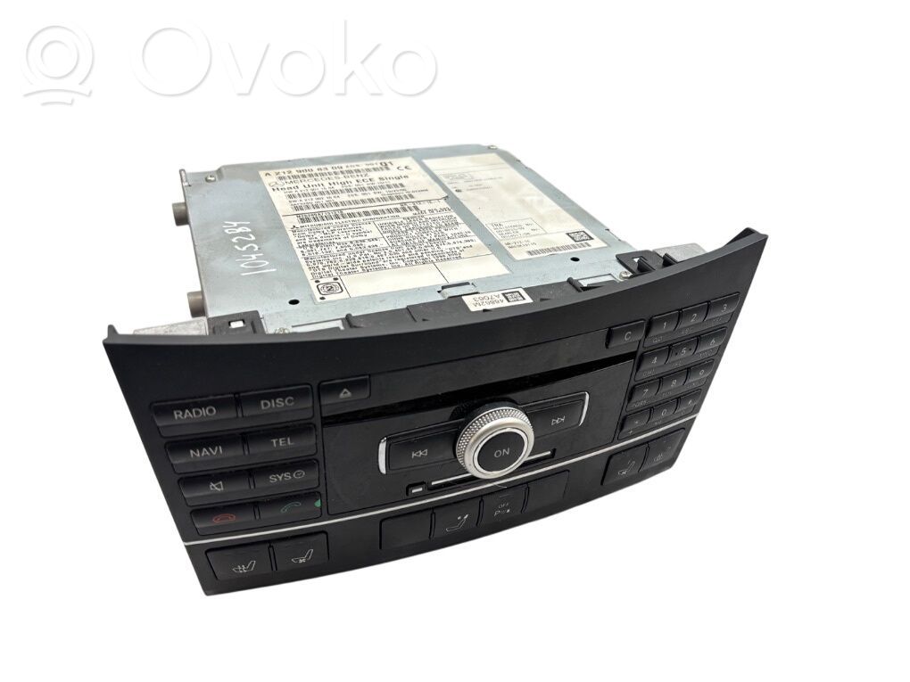 Mercedes-Benz E W212 Panel / Radioodtwarzacz CD/DVD/GPS 