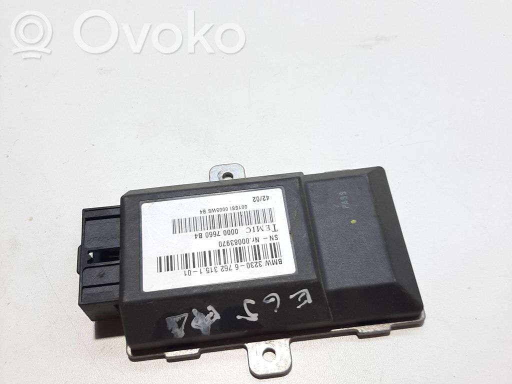 BMW 7 E65 E66 Steering rack control module 