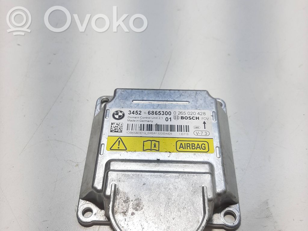 BMW 3 F30 F35 F31 Sterownik / Moduł Airbag 
