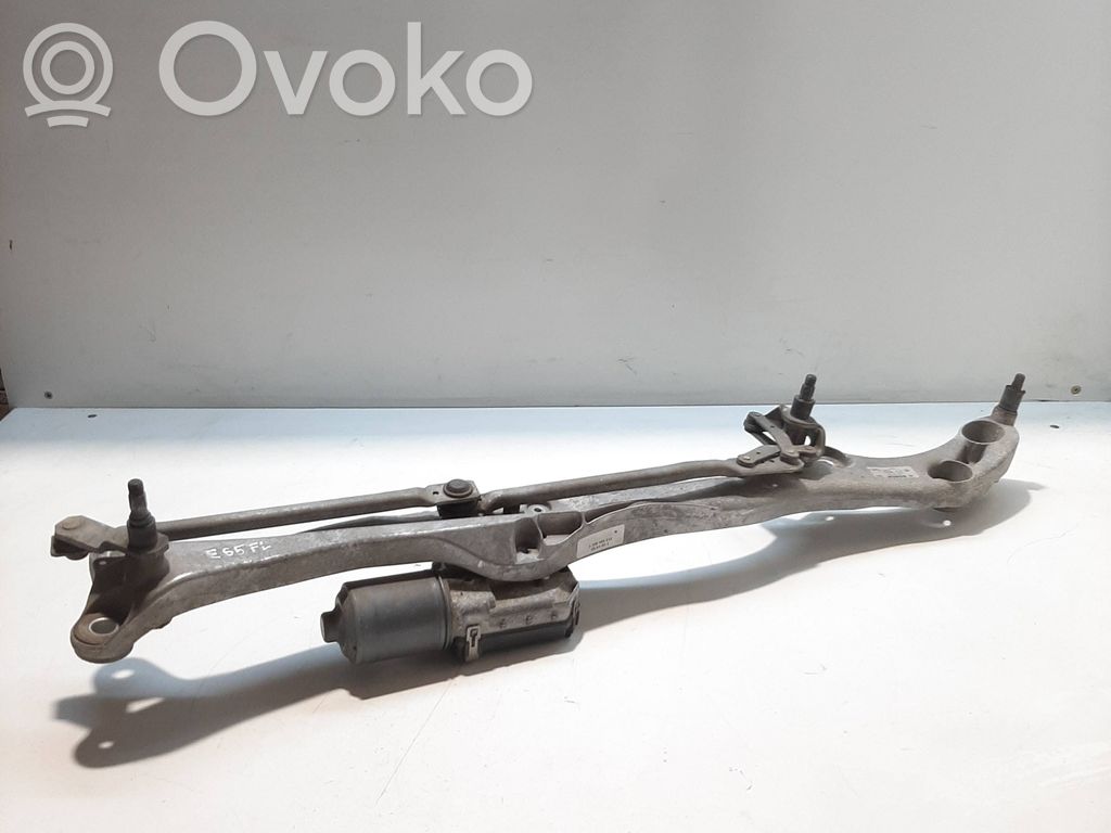 BMW 7 E65 E66 Tiranti e motorino del tergicristallo anteriore 