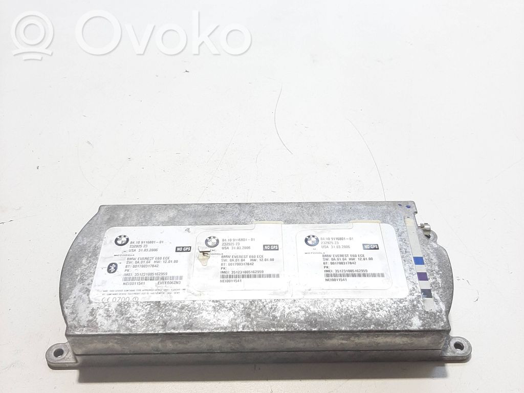 BMW 5 E60 E61 Centralina/modulo bluetooth 