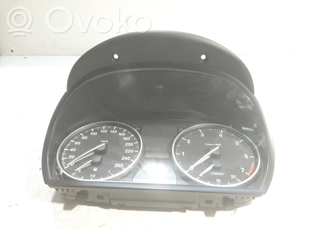 BMW 3 E90 E91 Spidometrs (instrumentu panelī) 
