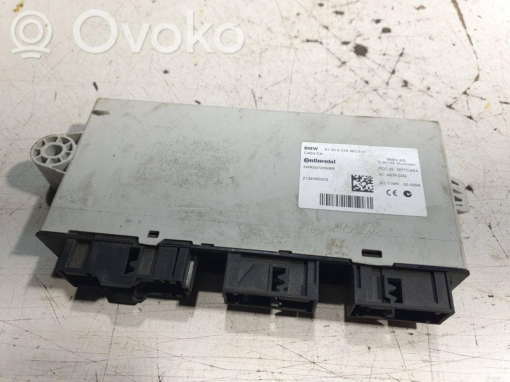 BMW 7 F01 F02 F03 F04 Moduł / Sterownik CAS 