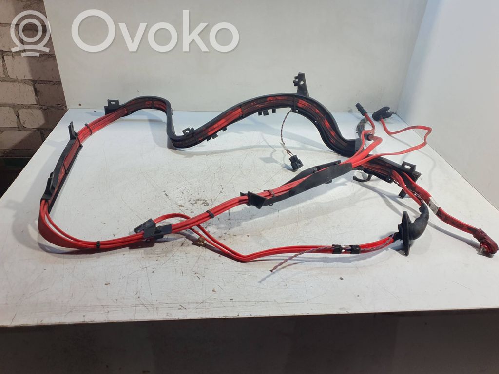 BMW 5 F10 F11 Cablu cu bornă pozitivă (baterie) 