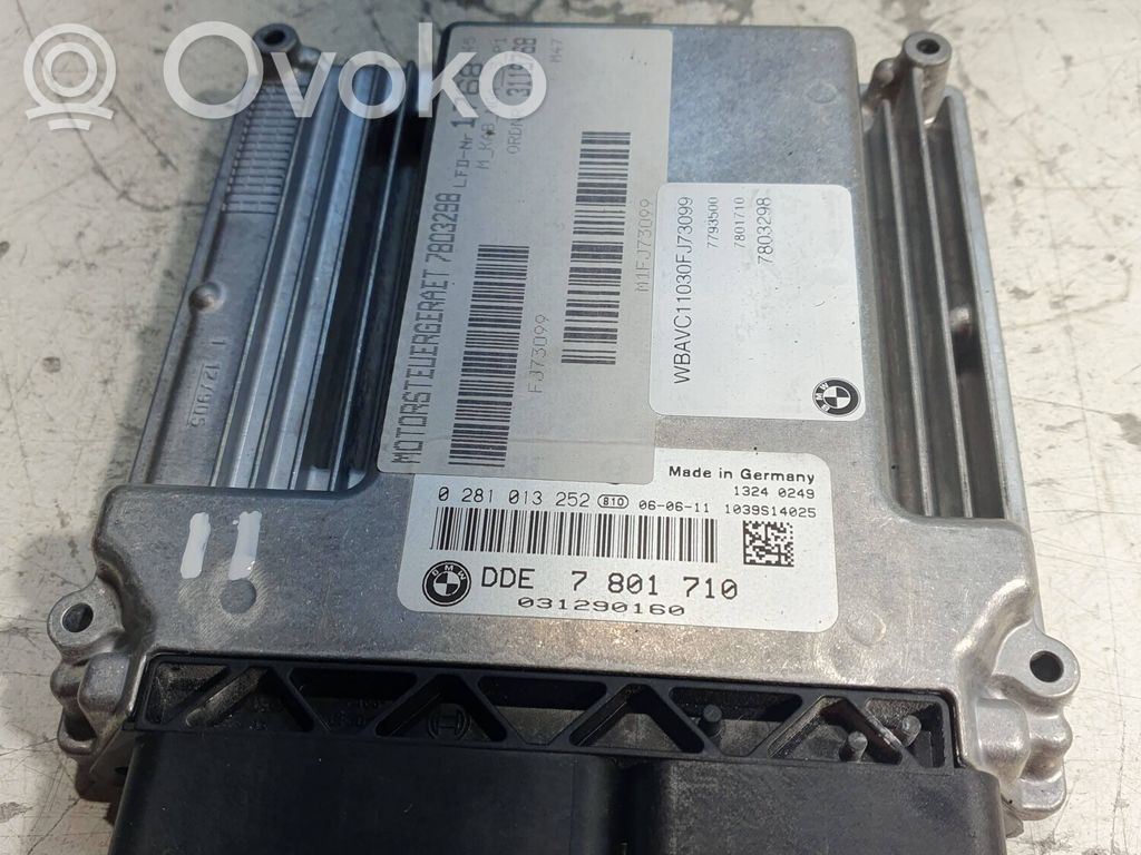 BMW 3 E90 E91 Engine control unit/module 