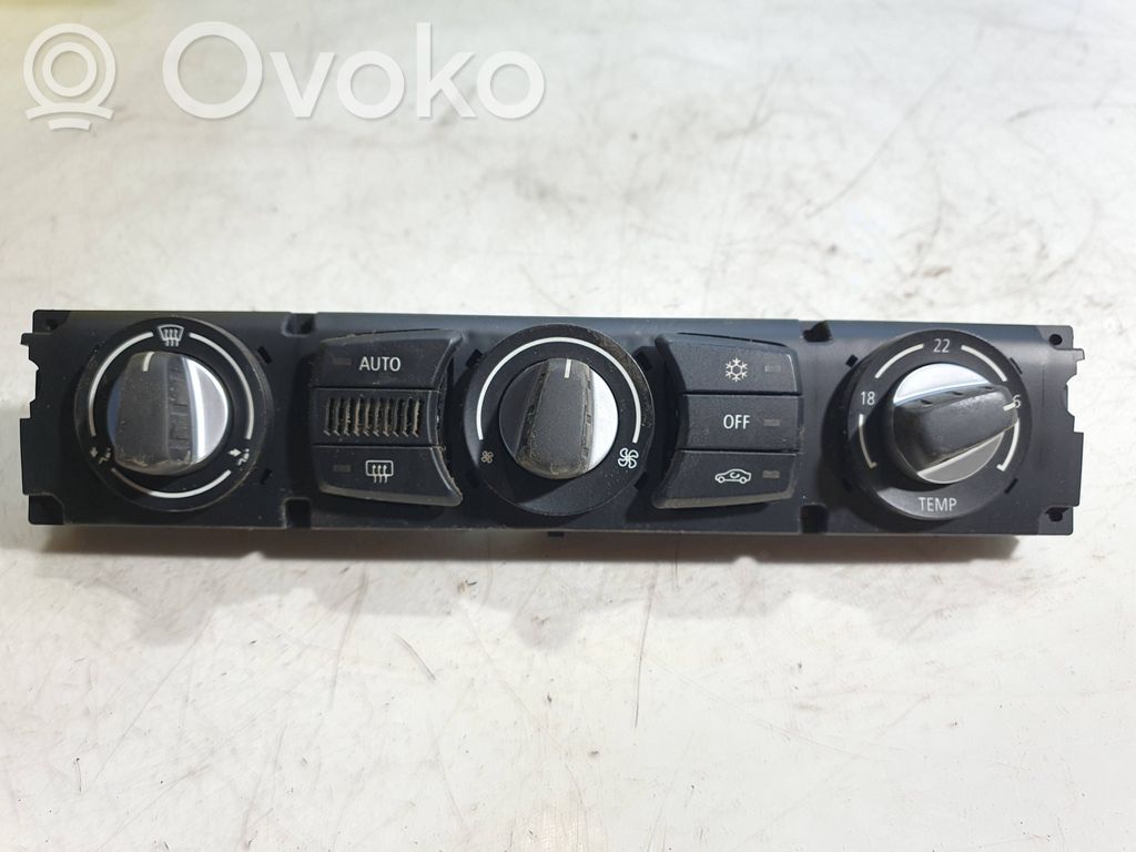 BMW 5 E60 E61 Climate control unit 