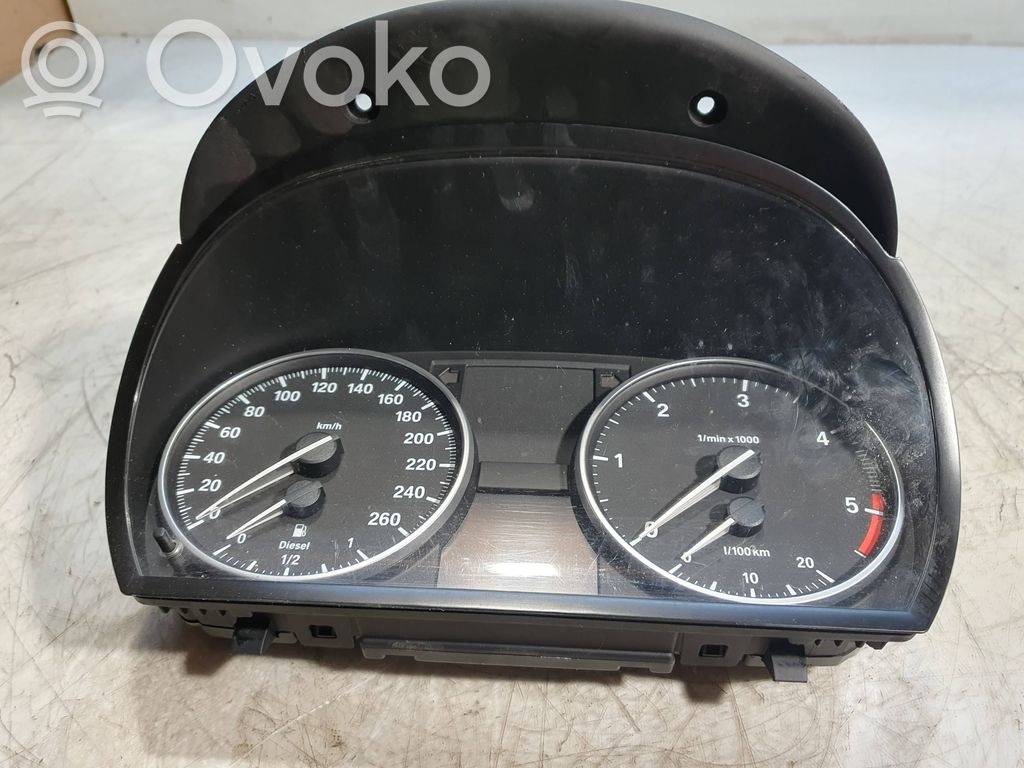 BMW 3 E90 E91 Speedometer (instrument cluster) 