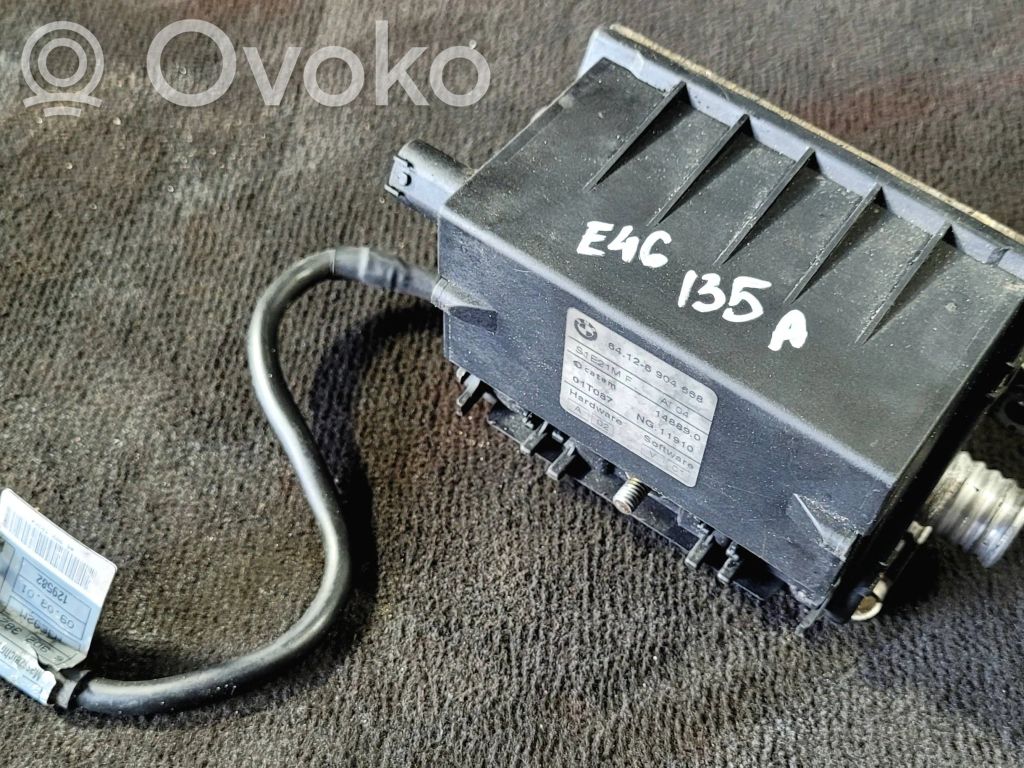 BMW 3 E46 Auxiliary pre-heater (Webasto) 