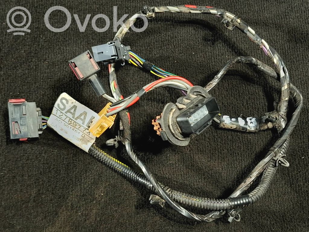Saab 9-3 Ver1 Cableado de puerta trasera 