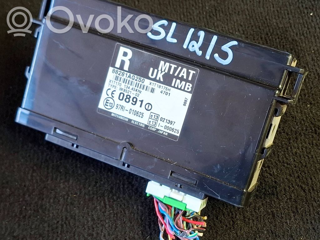 Subaru Legacy Module confort 