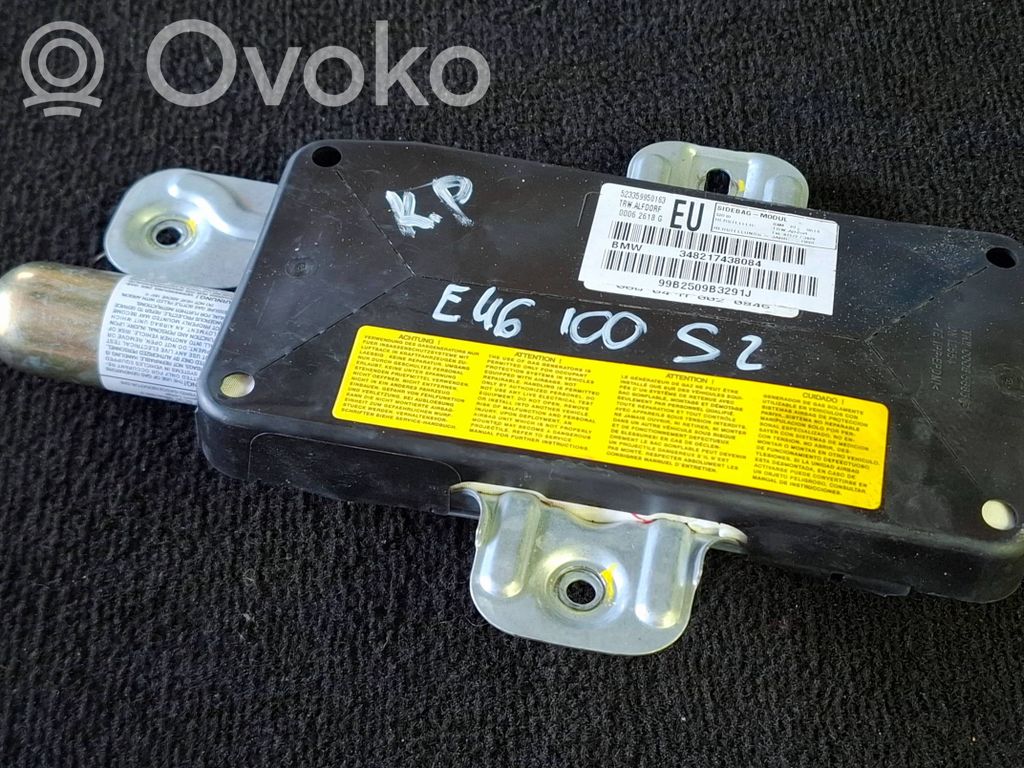 BMW 3 E46 Airbag porte avant 