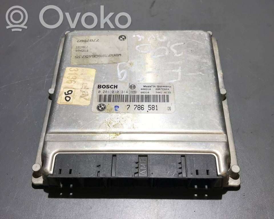 BMW 3 E46 Engine control unit/module 