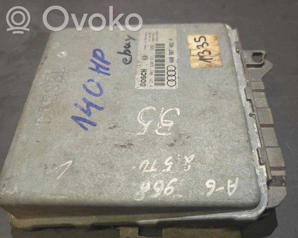 Engine control unit/module   4A0907401P,0281001320