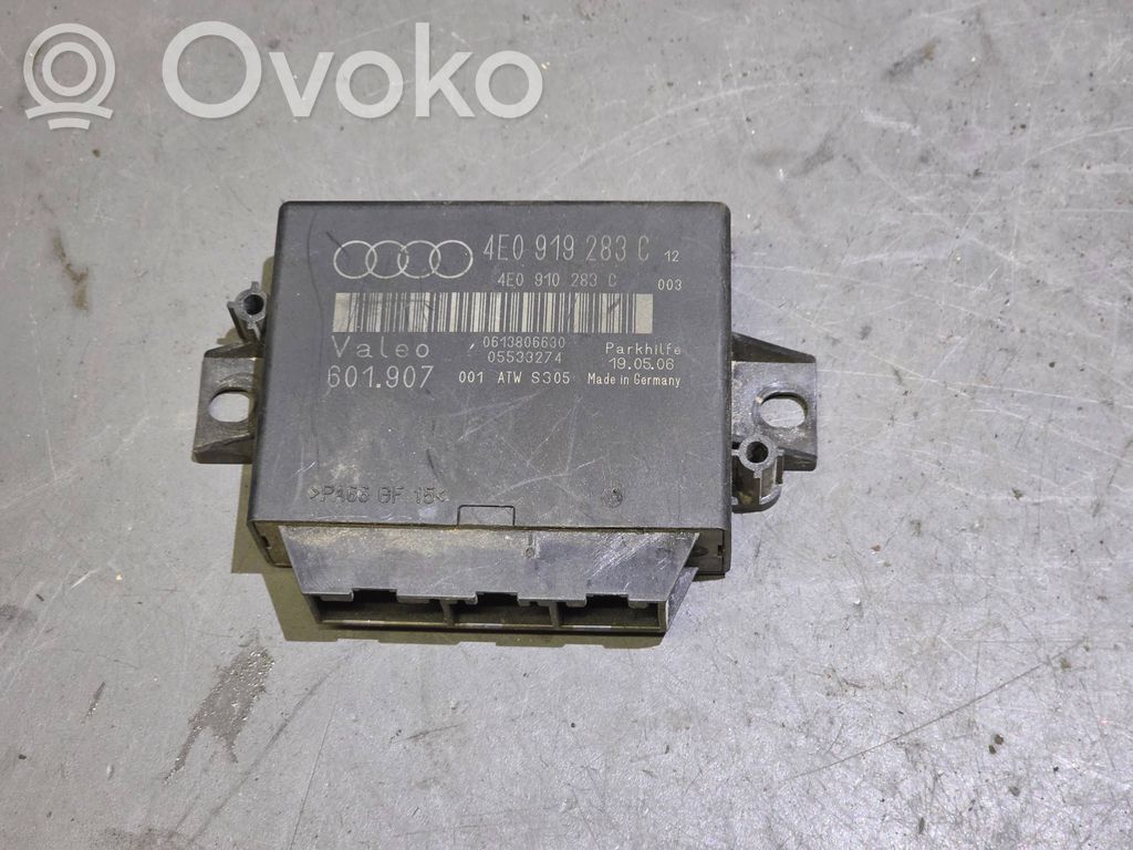 Audi A8 S8 D3 4E Unitate/modul de comandă parcare PDC 