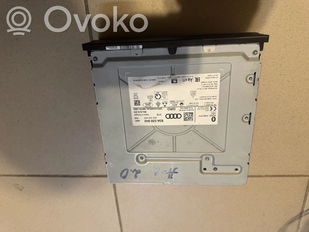 GPS navigation control unit/module   83A035842